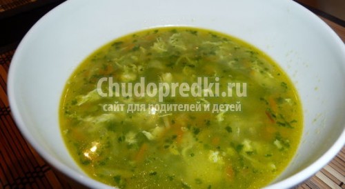 Суп из овощей. Польза, калорийность и варианты приготовления