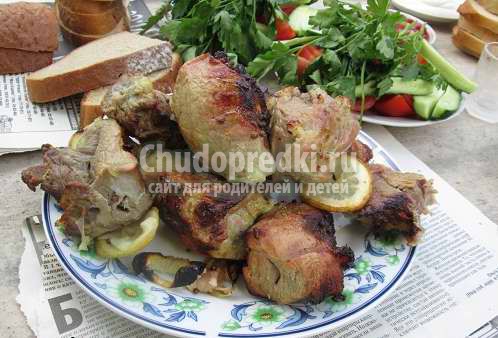 Шашлык из свинины с уксусом: лучшие рецепты с фото