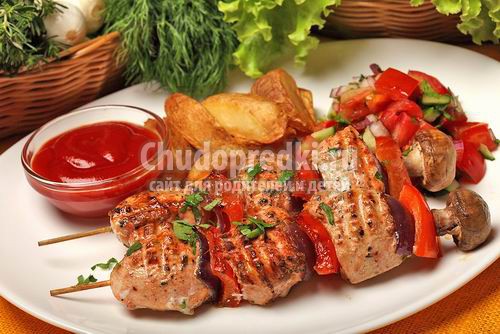 Шашлык из свинины с уксусом: лучшие рецепты с фото