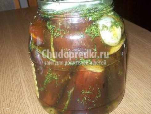 Баклажан с чесноком на зиму: подробные рецепты с фото