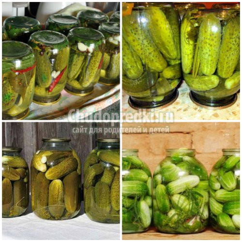 Вкусные рецепты огурцов банке на зиму с подробными фото