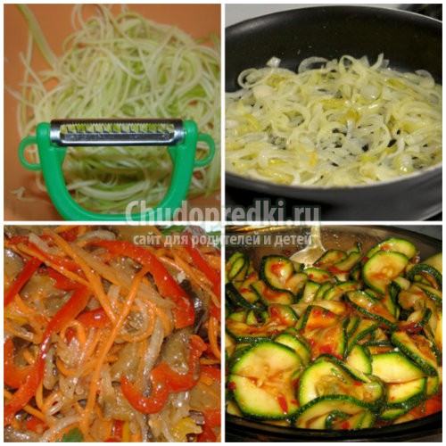Кабачки по-корейски. Отличные варианты на зиму