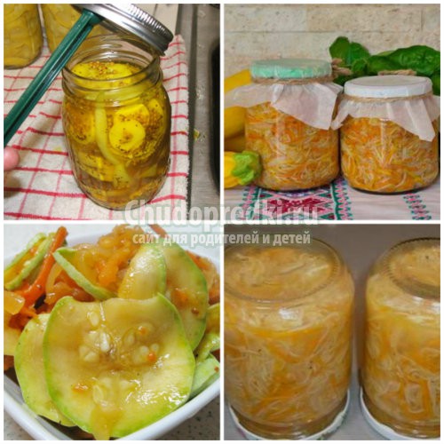 Кабачки по-корейски. Отличные варианты на зиму