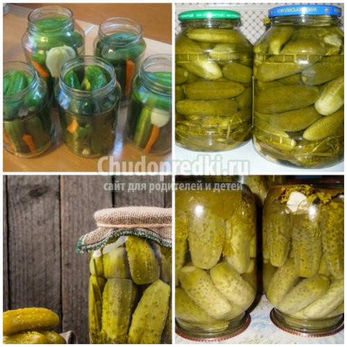 Консервирование огурцов. Варианты на любой вкус
