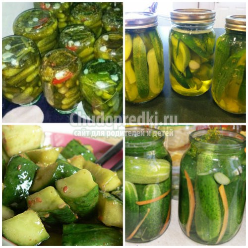 Консервирование огурцов. Варианты на любой вкус