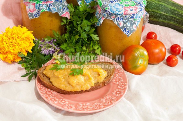 икра из цуккини на зиму