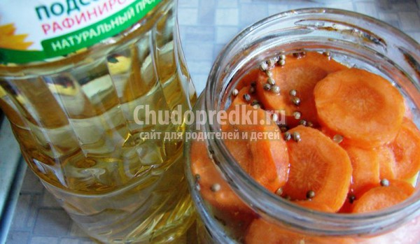 Морковь с яблоками консервированная Морковь с яблоками консервированная
