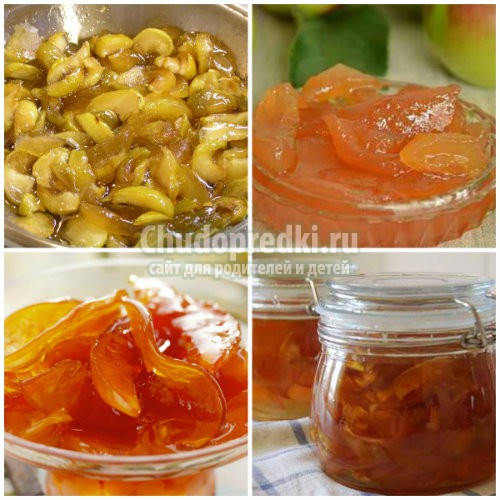 Яблочное варенье дольками на зиму. Золотые рецепты с фото