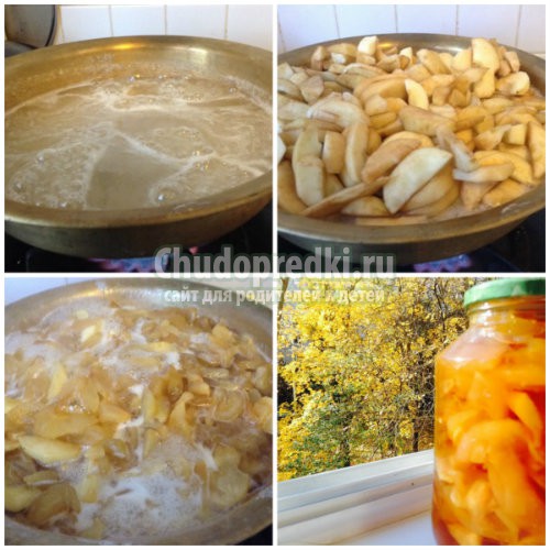 Яблочное варенье дольками на зиму. Золотые рецепты с фото