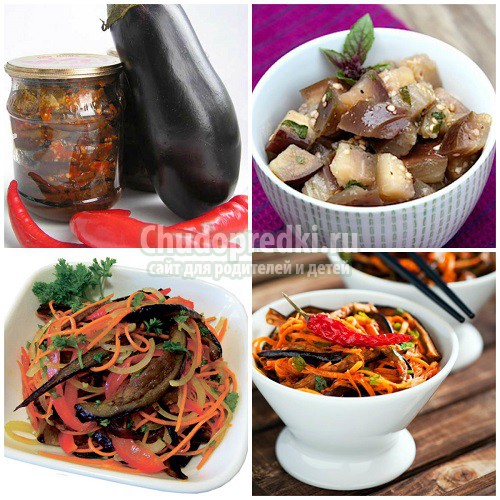 Баклажаны по-корейски. Самые вкусные рецепты на зиму