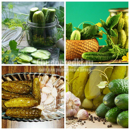Огурцы на зиму с уксусом. Варианты на любой вкус