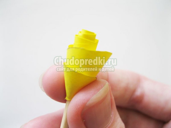 букет из роз из бумаги