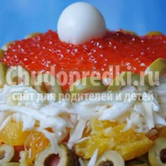Салат «Жемчужина» с икрой. Как приготовить?