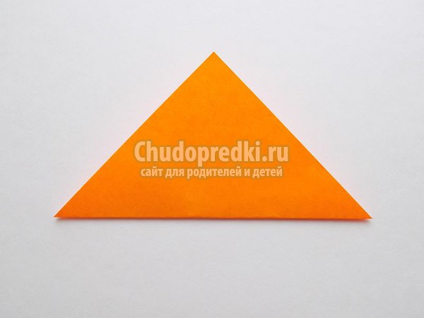 3D осенний лист из бумаги
