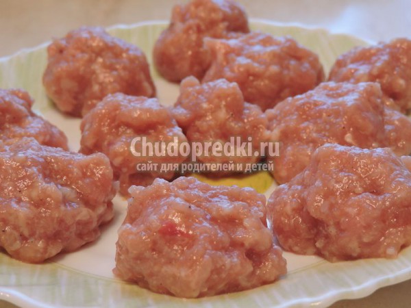 Суп с фрикадельками на скорую руку