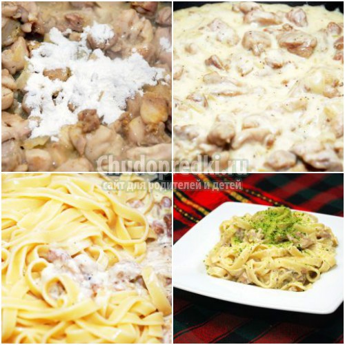 Курица в сливочном соусе: готовим вкусно и полезно