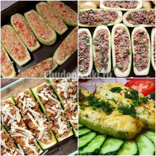 Кабачки, запеченные в духовке: пошаговые рецепты с фото