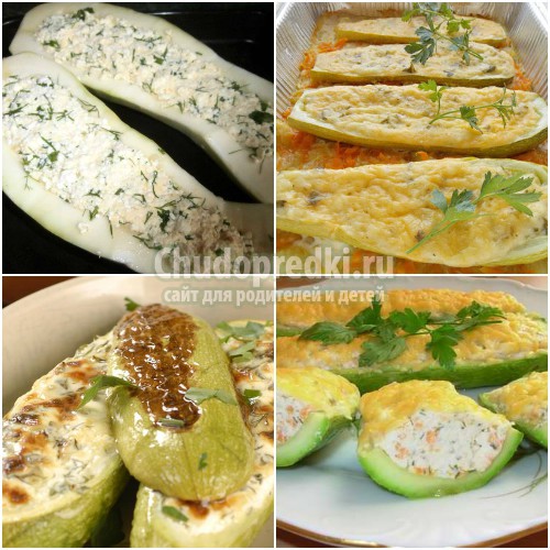 Кабачки, запеченные в духовке: пошаговые рецепты с фото