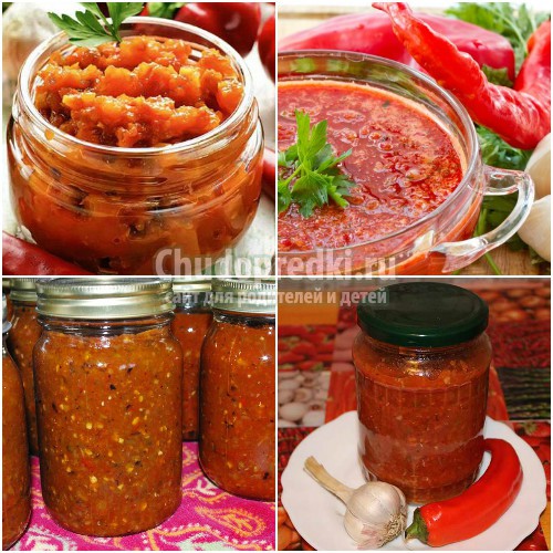 Вкусные рецепты острой аджики на зиму. Готовим быстро и просто!