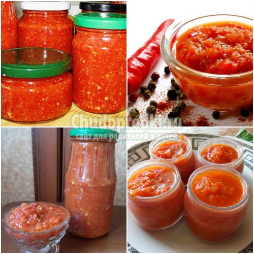 Вкусные рецепты острой аджики на зиму. Готовим быстро и просто!
