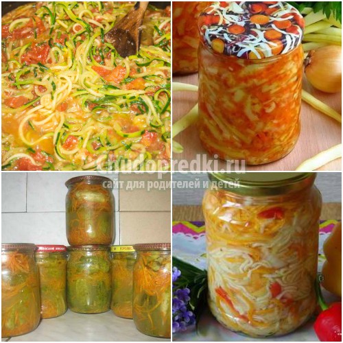 Кабачки по-корейски на зиму: золотые рецепты с фото