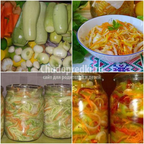 Кабачки по-корейски на зиму: золотые рецепты с фото