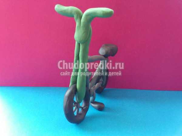 Поделки с детьми из пластилина