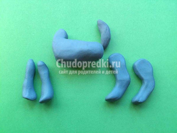 Волк из пластилина