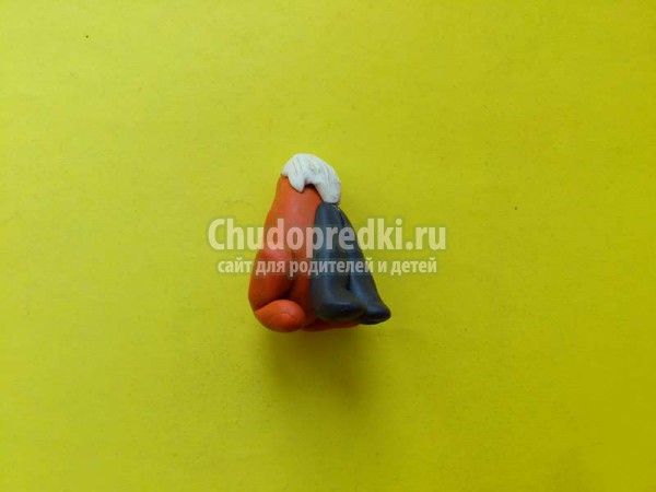 Лиса из пластилина