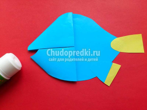 Закладка-уголок для книги рыбка Дори