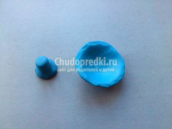 мороженое из пластилина