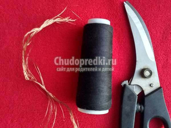 Природные поделки венок