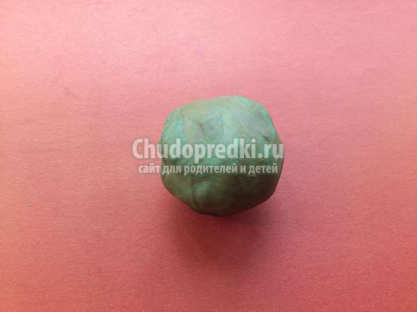 Стул из пластилина