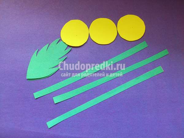 аппликация из макарон