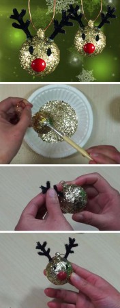 Елочные шары своими руками