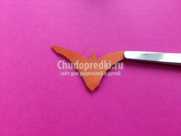 Многослойная снежинка из бумаги