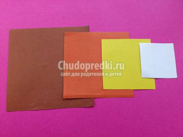 Многослойная снежинка из бумаги