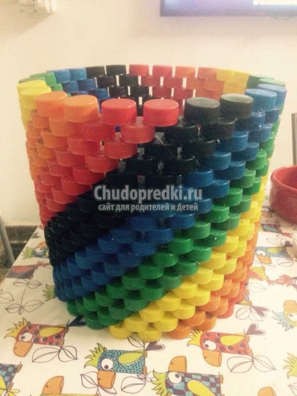 поделки из крышек для бутылок
