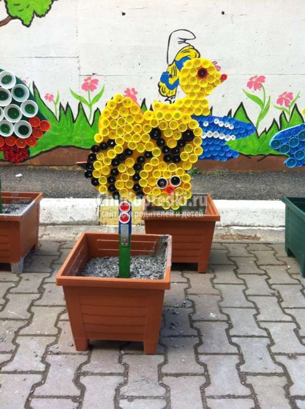поделки из крышек для бутылок