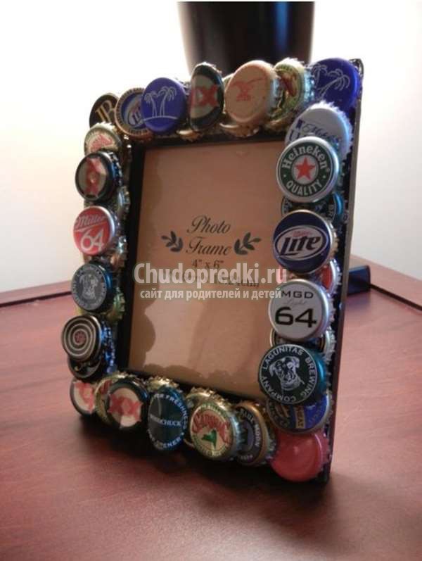 поделки из крышек для бутылок