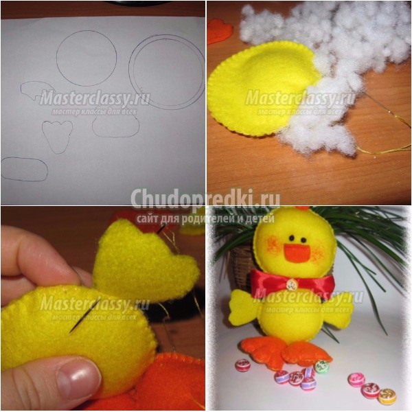 Игрушки из фетра своими руками: схемы, выкройки с описанием
