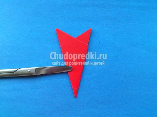 снежинка из бумаги