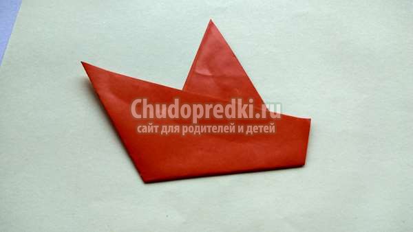 Собака оригами из бумаги
