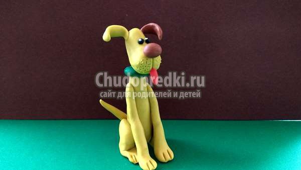 Новый год 2018. Желтая собачка