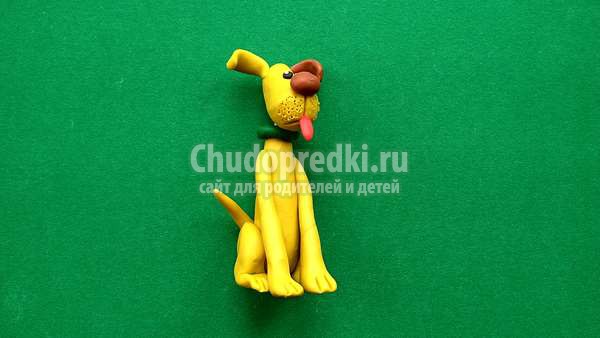 Новый год 2018. Желтая собачка