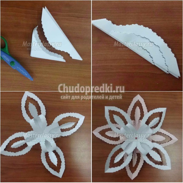Украшения из бумаги на Новый год: пошаговые идеи с фото