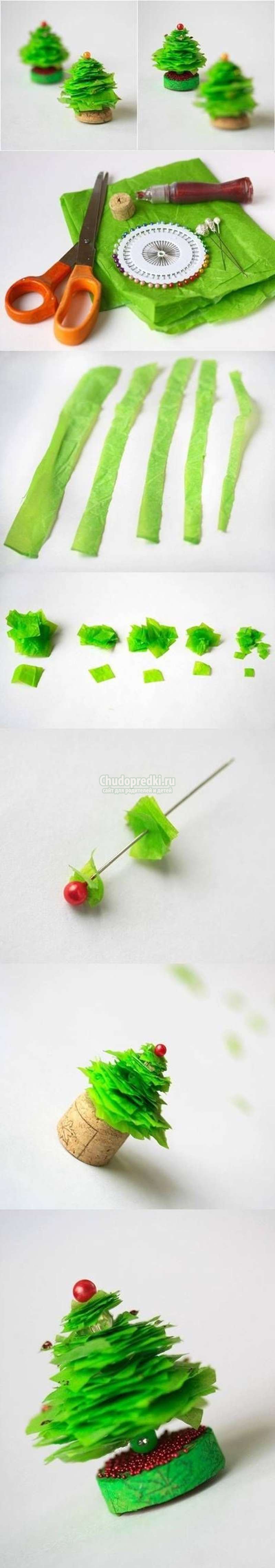 Украшения из бумаги на Новый год