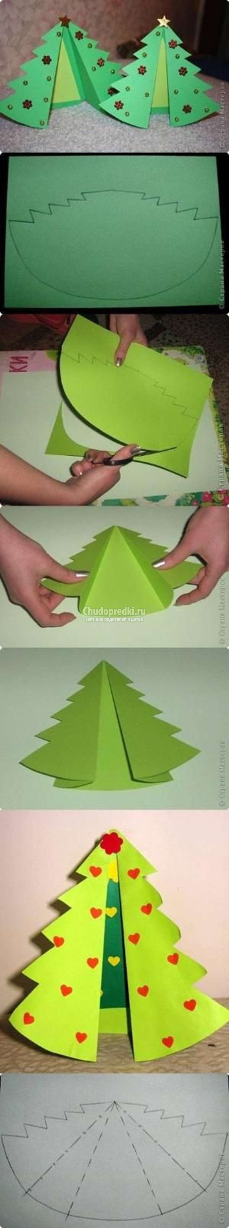 Украшения из бумаги на Новый год
