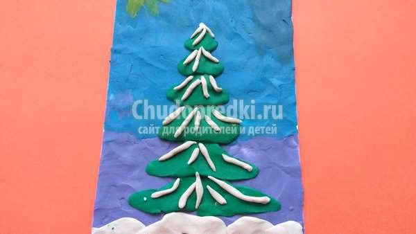 Детские поделки зимой