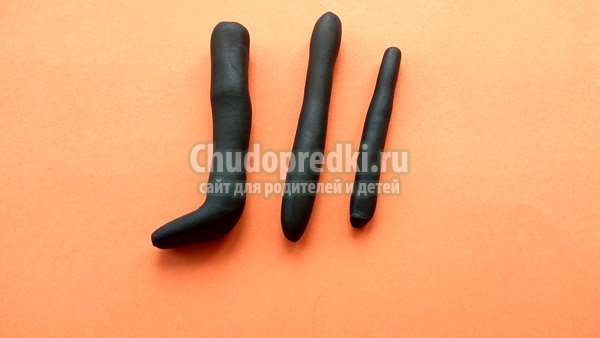азбука из пластилина